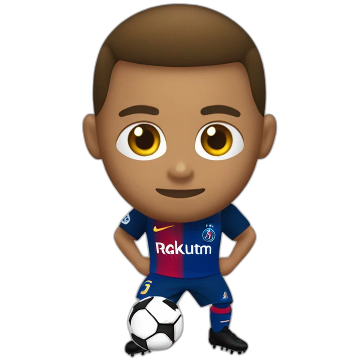 neymar dribbling mbappé emoji