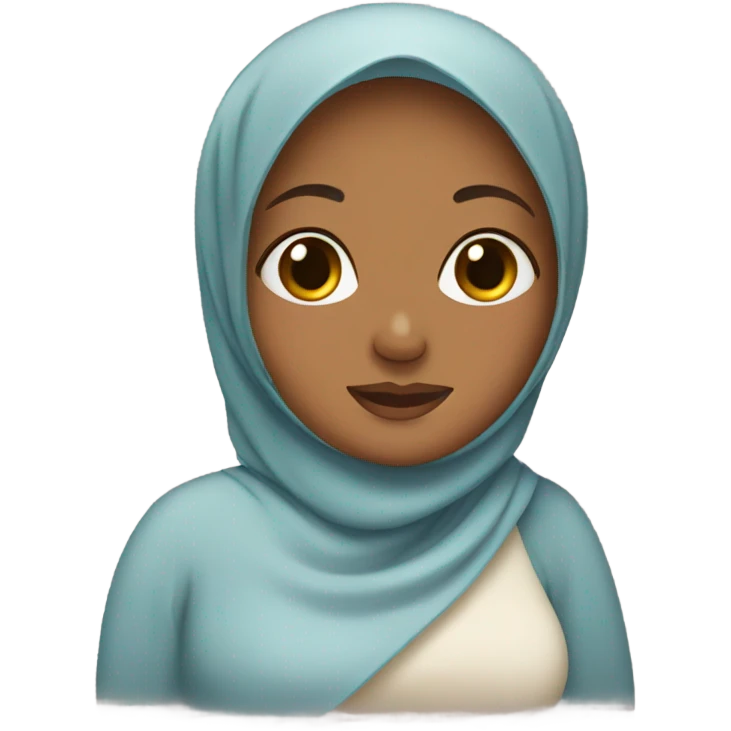 pregnant woman with hijab emoji