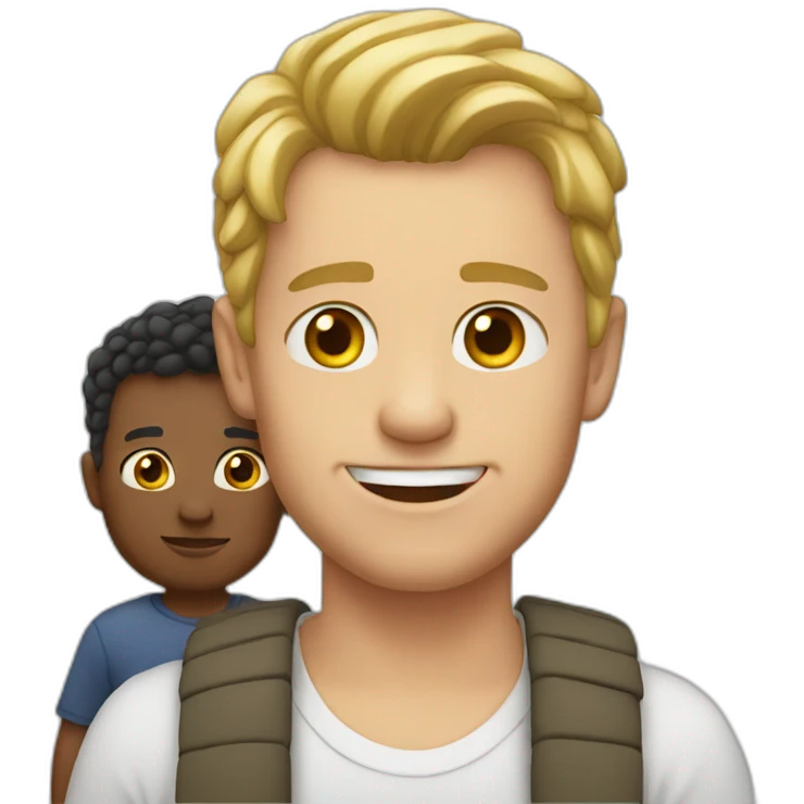 white-mon-dad-son emoji