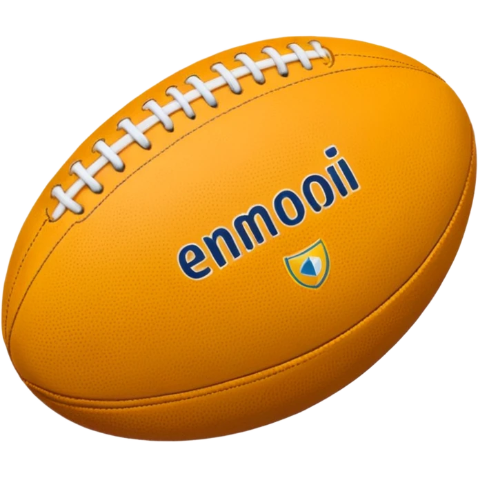 Balón de rugby digital emoji
