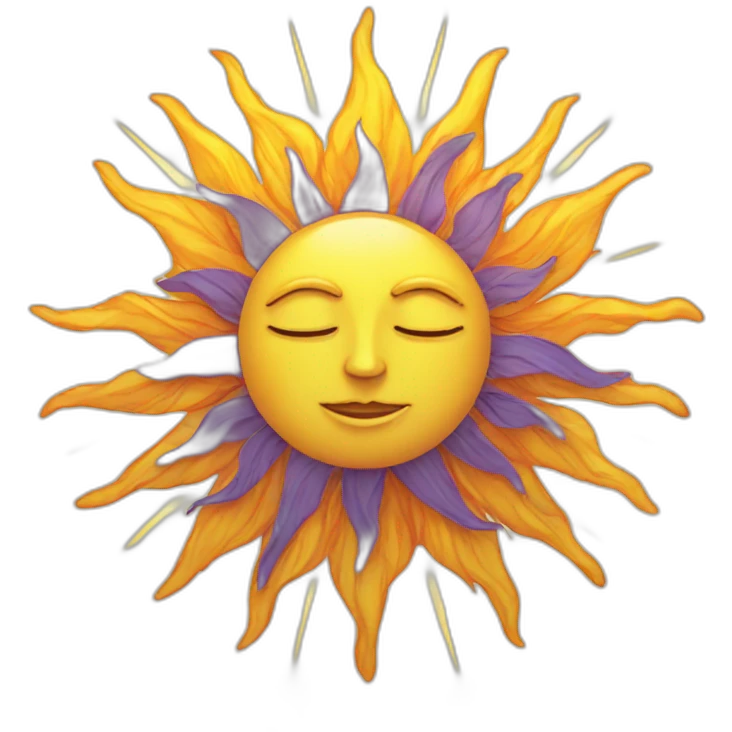 Sun tarot emoji