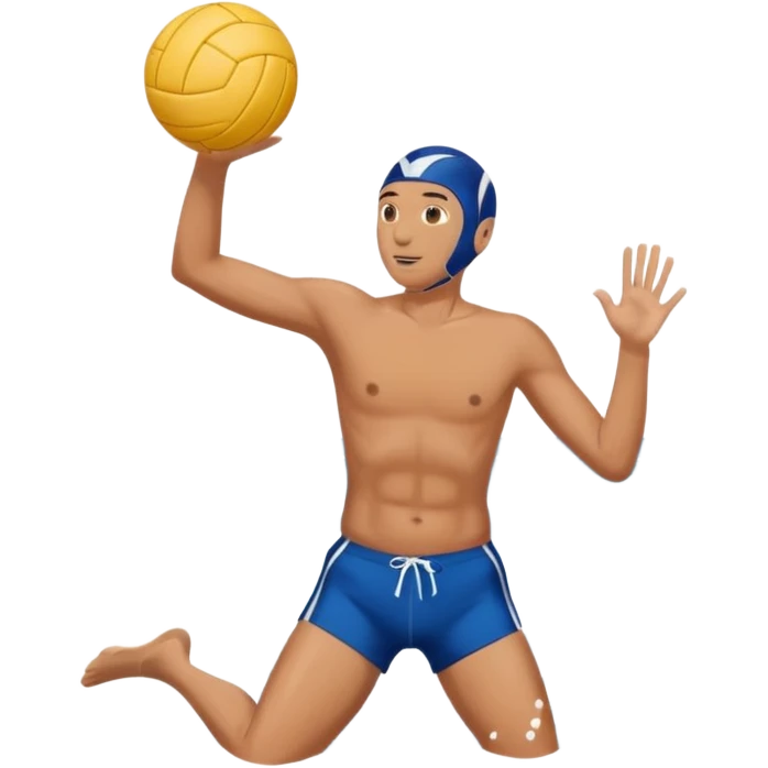 Natación y voleibol emoji