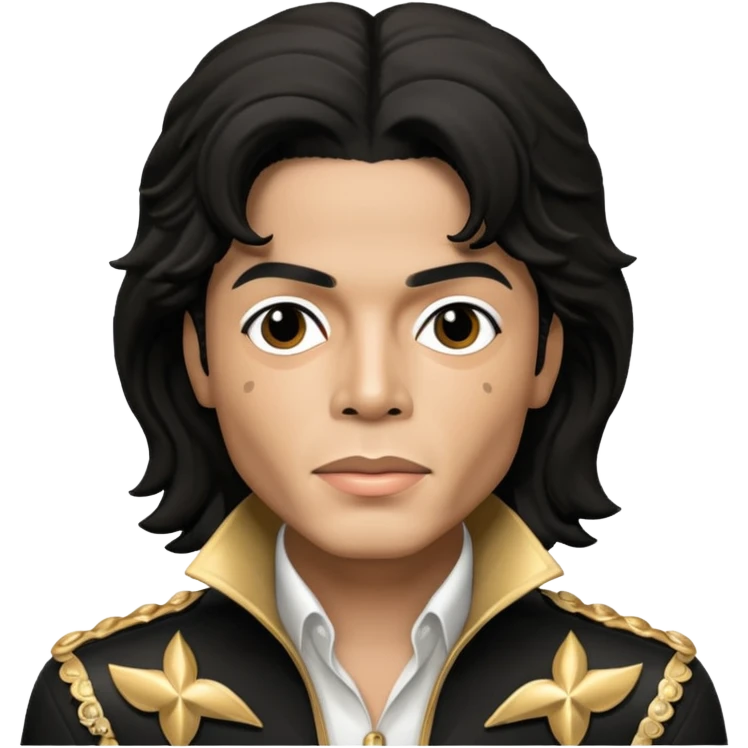 michael jackson with micro emoji