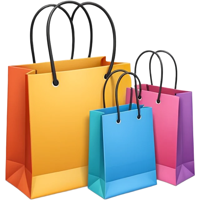 shopping bags emoji