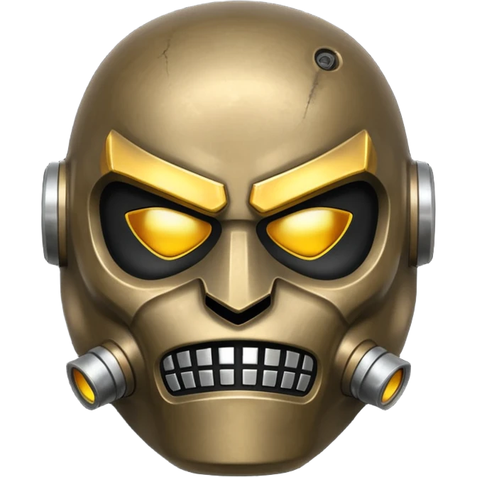 Doomsday war mask emoji emoji
