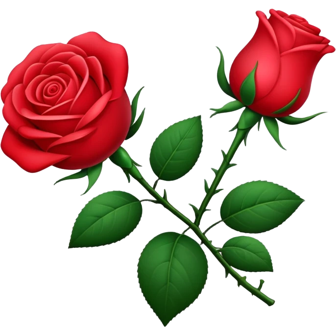 Rose toy emoji