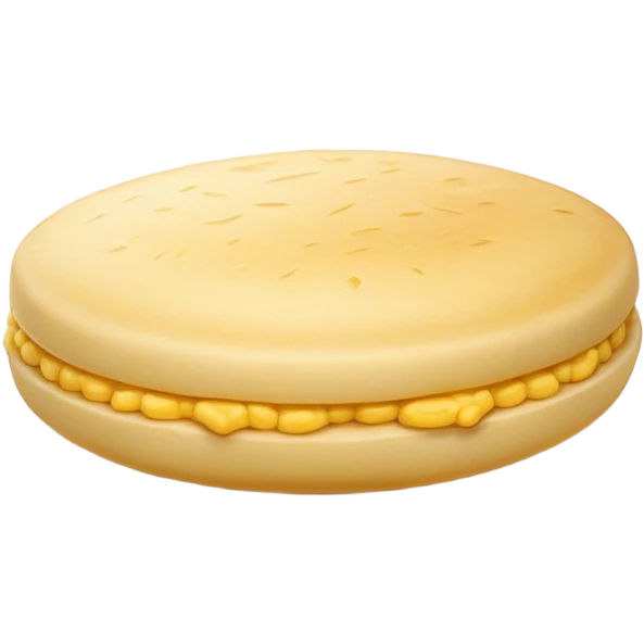 Cinematic Realistic image of a simple, single Colombian arepa, rendered with soft, golden cornmeal textures and delicate, crispy edges, set on a neutral background with gentle, natural lighting that highlights its traditional, comforting simplicity. emoji