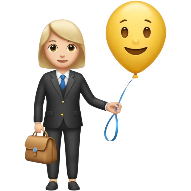 maak een emoji met een persoon in eht midden, een tekstbalon met een vinkje en een teksbalon met een kruis emoji