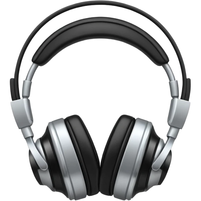 headphones with a play button inside emoji