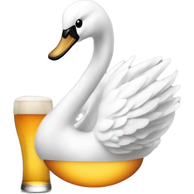 Swan Draught Beer emoji
