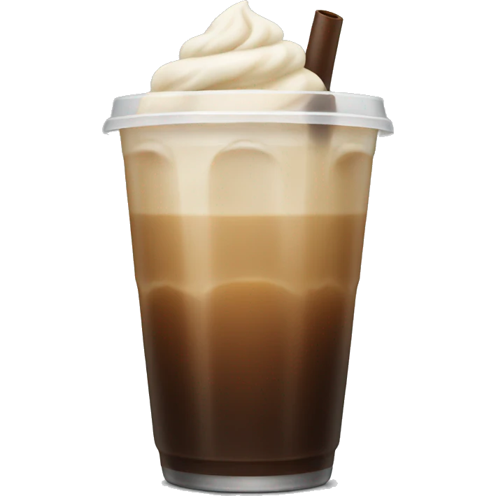 Iced coffee  emoji
