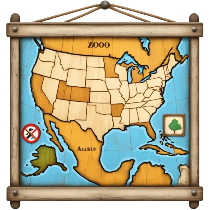 zoo entry board emoji