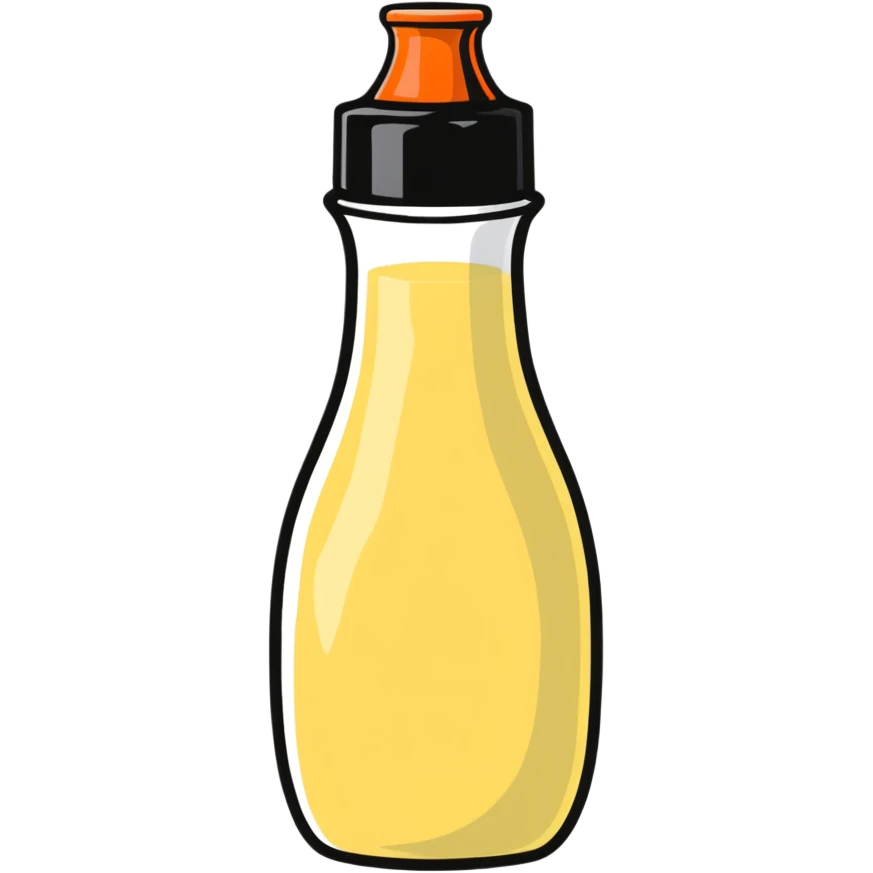 salad dressing bottle emoji