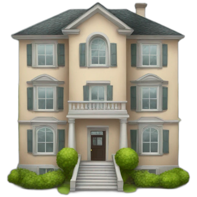 Three-story-detached-house emoji