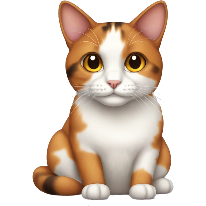 Calico cat emoji