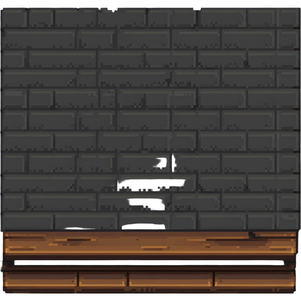 wooden platform tile for ninja game emoji