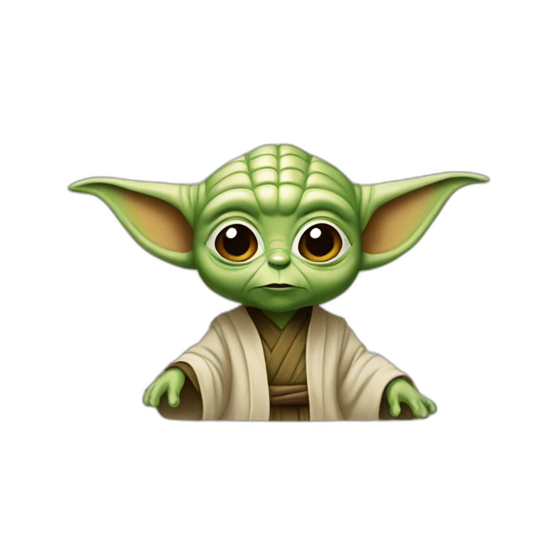 Yoda pouce en l'air emoji