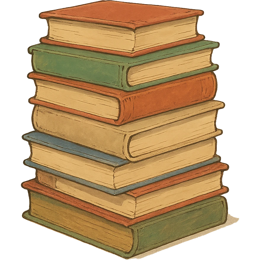 stack of books emoji