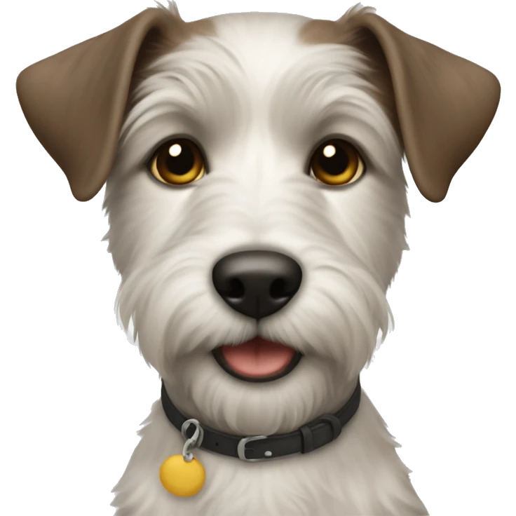 puppy terrier mixed emoji