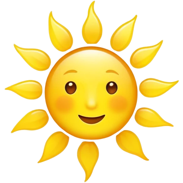 Sunshine  emoji