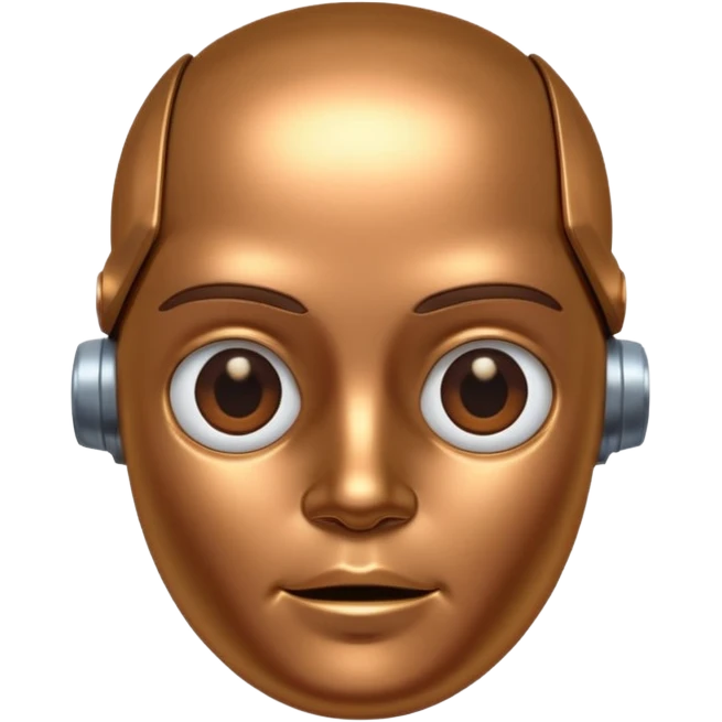 cute iron head  emoji
