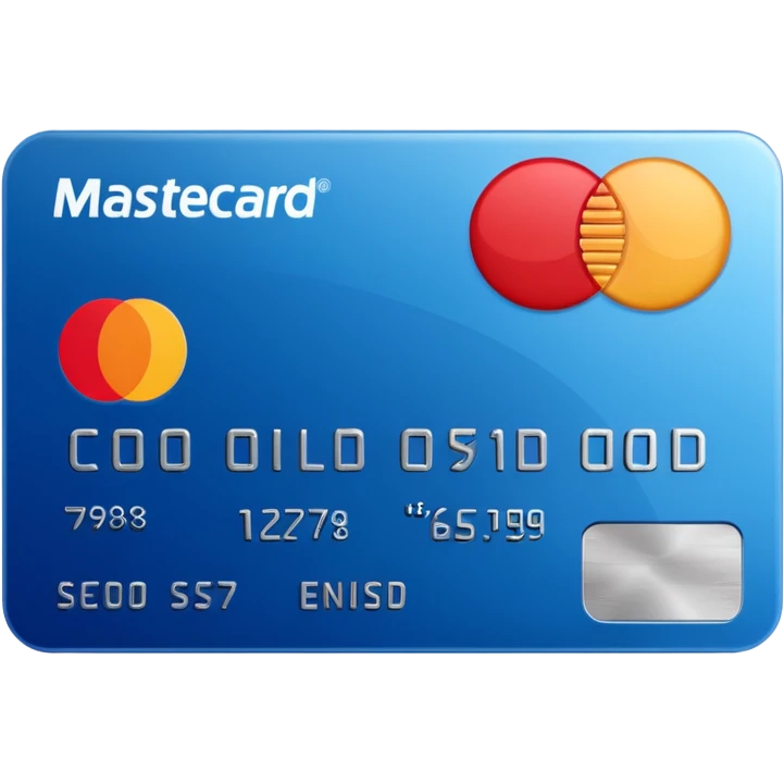 mastercard credit card emoji