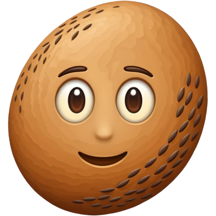 just seed with no face or smile just 1 seed  emoji