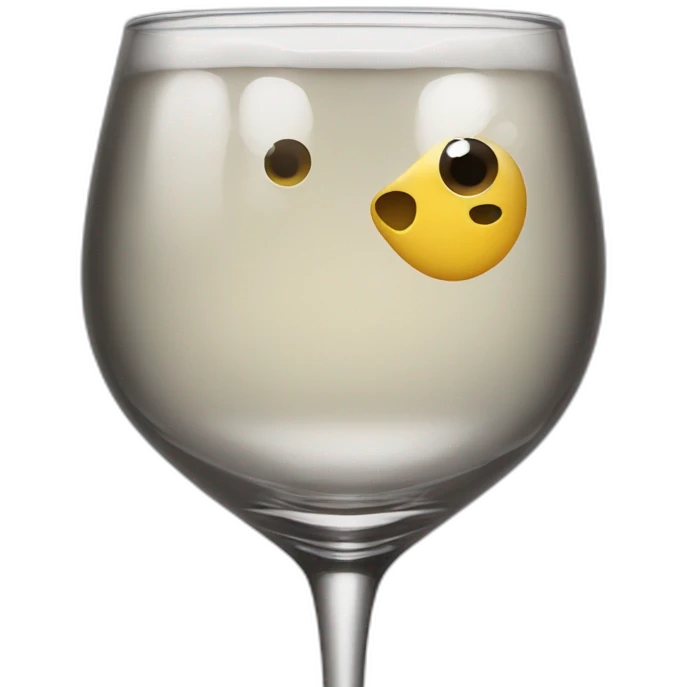 carlin qui boit un verre emoji