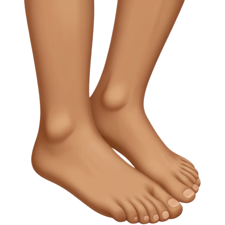 Pies masculinos  emoji