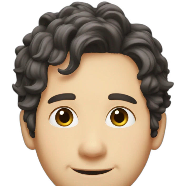 Paul rudd short hair smaller nose happy emoji