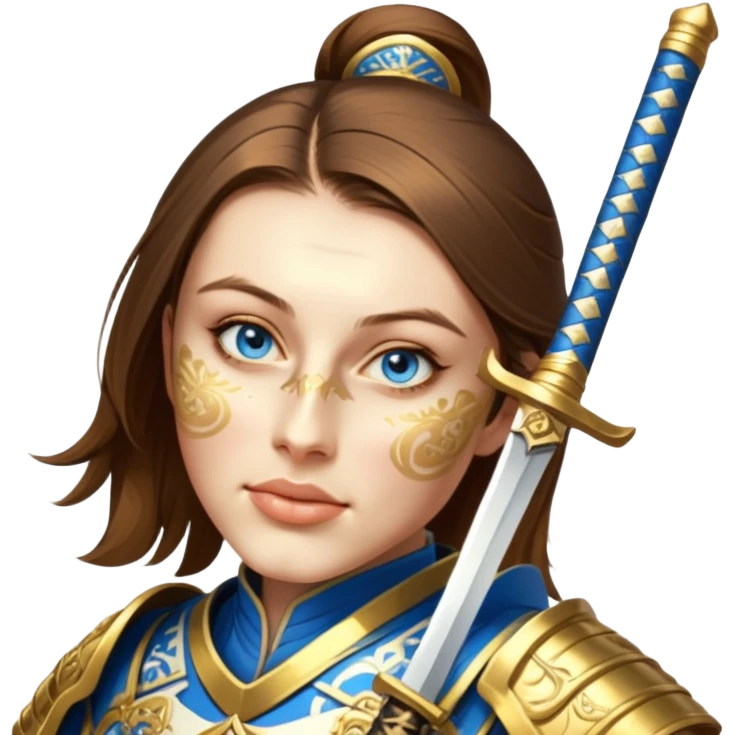 Golden Samurai emoji