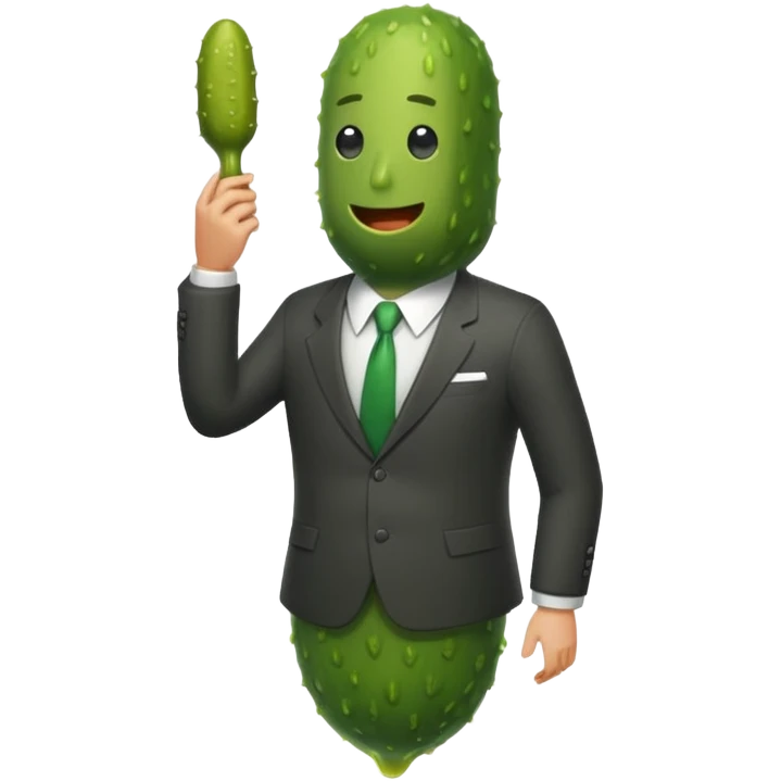 Finance pickle emoji