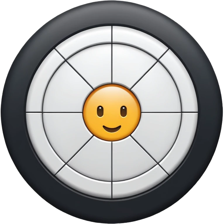 Round design emoji