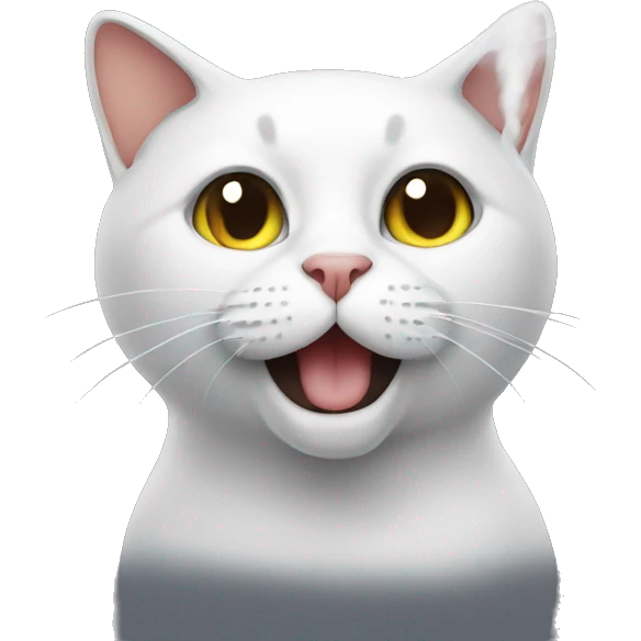 Cat smoke  emoji