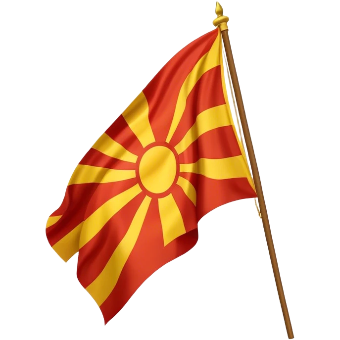 Greek macedonian flag emoji