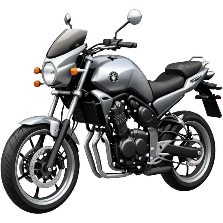 Retro style yamaha fz emoji