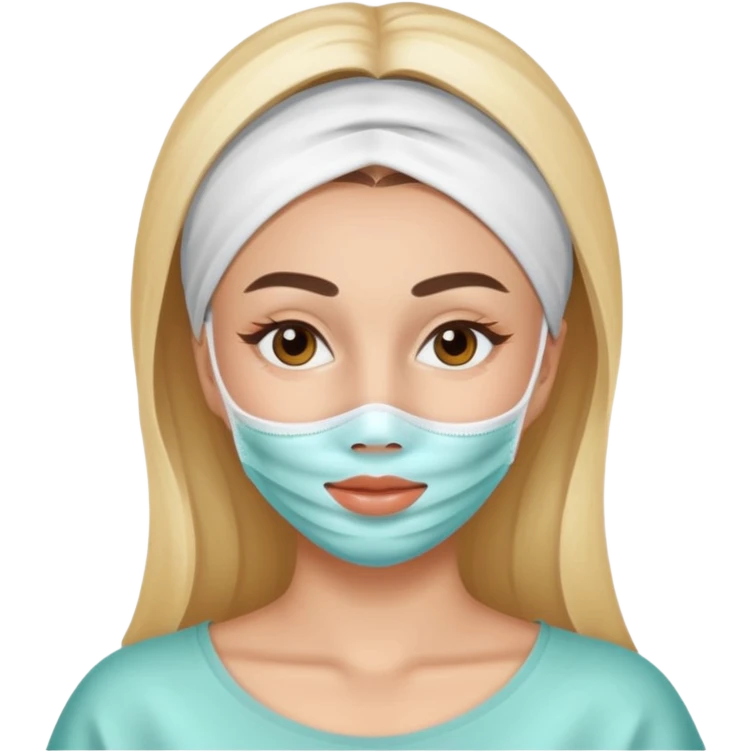 facemask beauty emoji