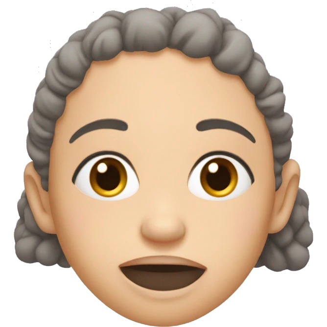 Maman mange emoji
