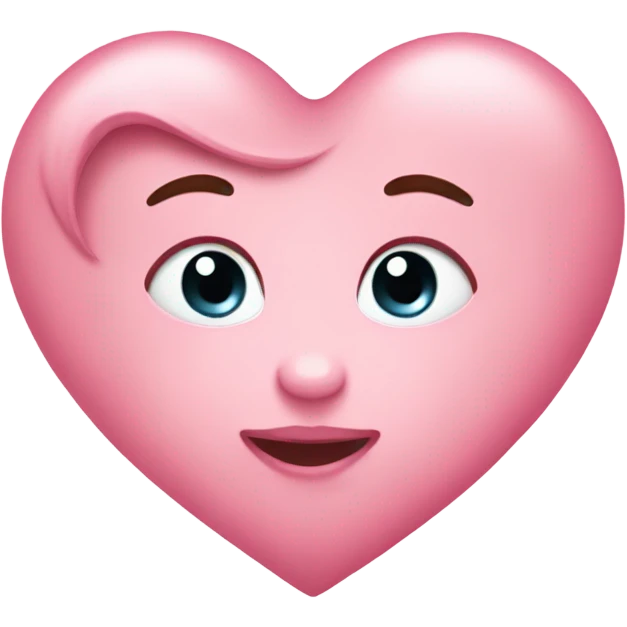 baby pink heart emoji