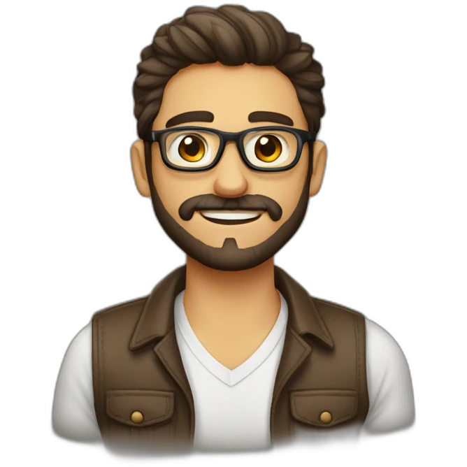 hombre-joven-moreno-atractivo-gafas-poca barba emoji