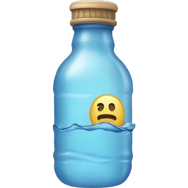 Water botle normal emoji