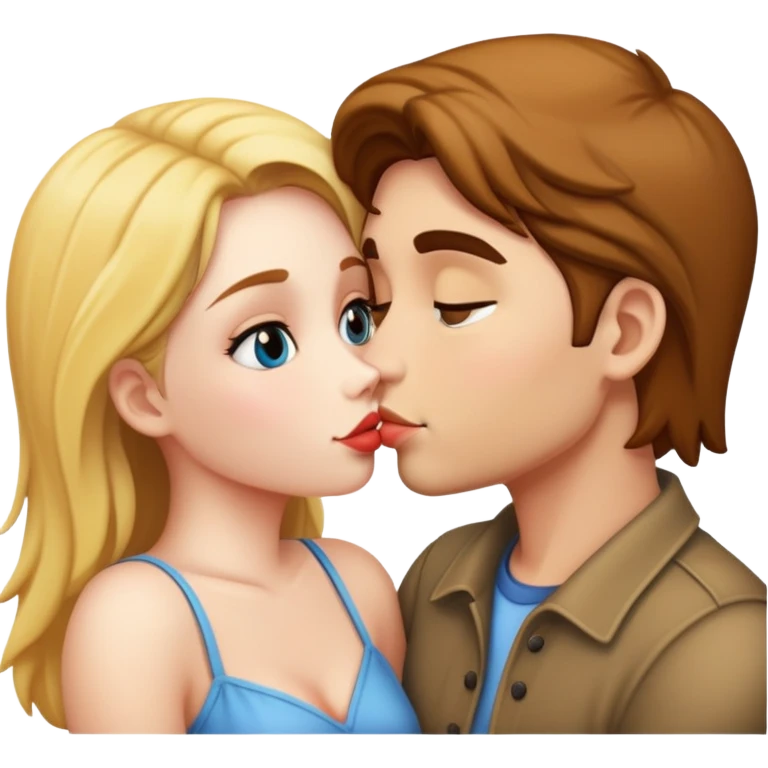 Kissing emoji