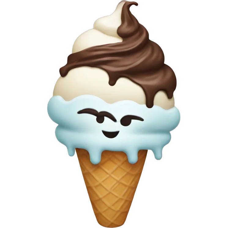 ICE cream  emoji