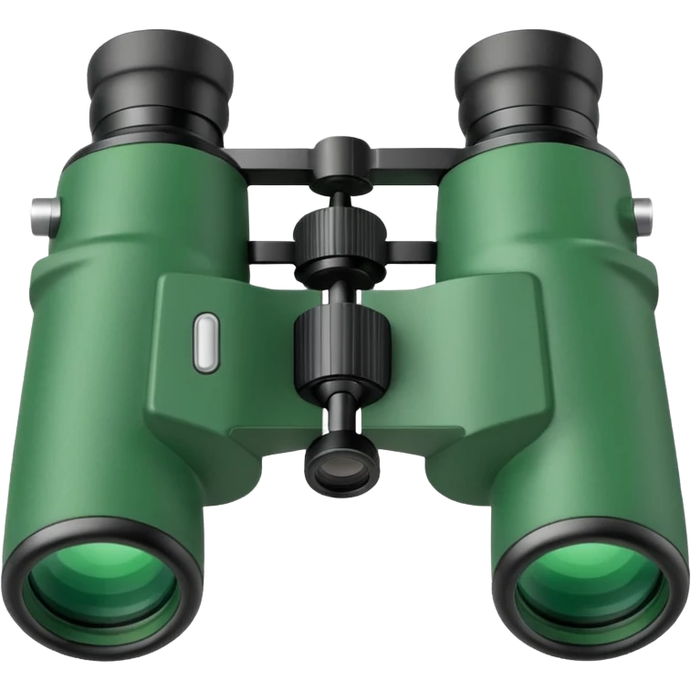 Create the emoji of the binocular make it green emoji