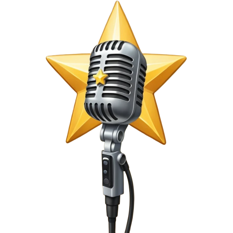  create-a-vibrant-and-dynamic-emoji-that-represents-pop-or-stage-vocal-performance.-the-design-should-feature-a-close-up-of-a-classic-stage-microphone-(retro-style)-with-a-lanyard,-set-against-a-star emoji