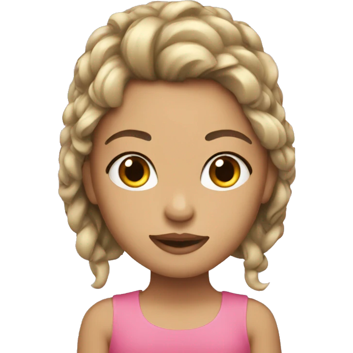 Girly pop emoji
