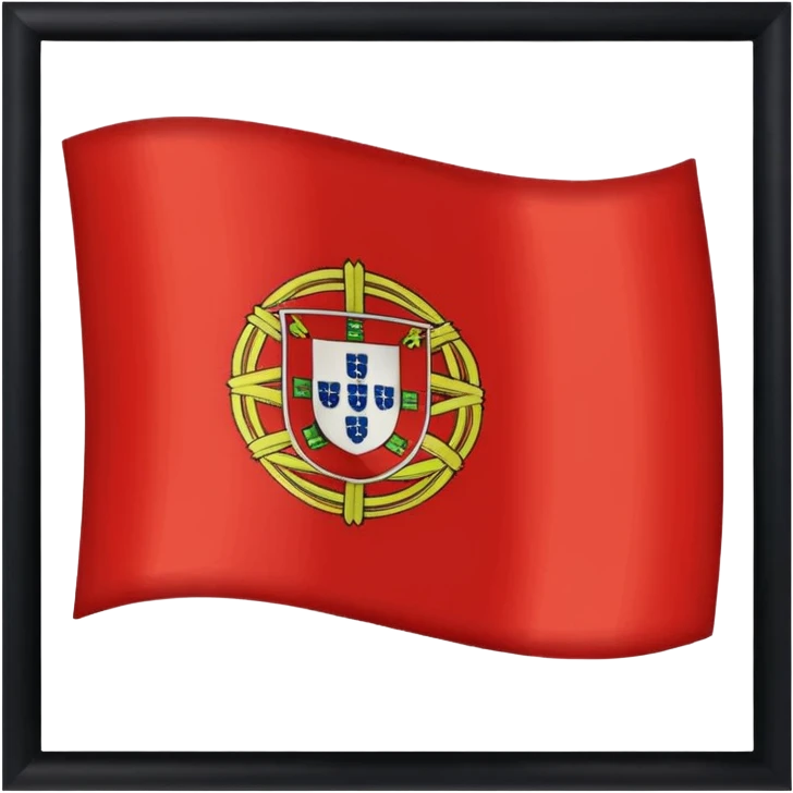 Before 1910 Portugal's flag emoji
