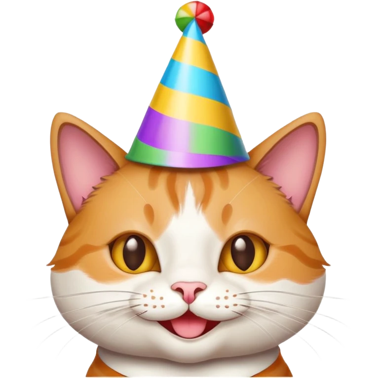 can you create different emojis of cat with funny hats emoji