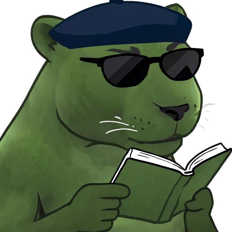 Cool black panther reading  emoji