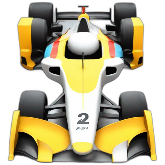 formula 1 car emoji